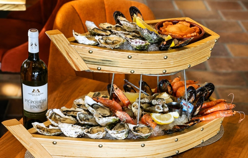 Le restaurant - Le Bosigas - restaurant BOUZIGUES