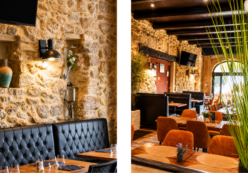 Le restaurant - Le Bosigas - restaurant BOUZIGUES